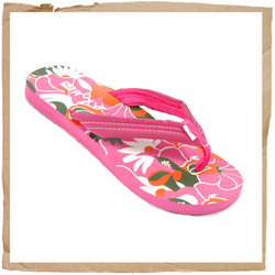 Roxy Sidewalk Flip Flop Pink