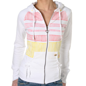 Stripe It Rich Zip hoody