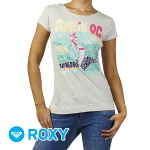 T-Shirts - Roxy Tunic Sheer Green T-Shirt -