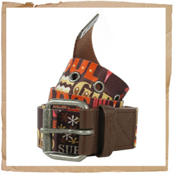 Roxy Tropical Belt Earth Brown