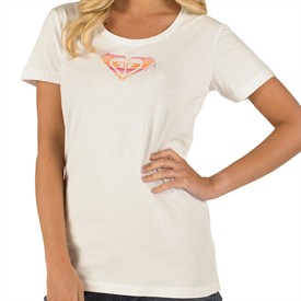 Womens Beach Brights T-Shirt White