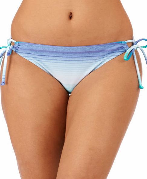 Roxy Womens Roxy 70s Lowrider Bikini Bottom - Ocean