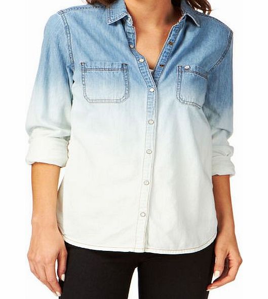 Roxy Womens Roxy I Wish Shirt - Indigo