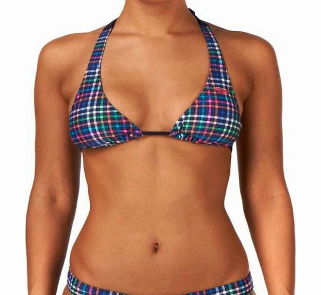 Roxy Womens Roxy Multimini Plaid Rio Halter Bikini