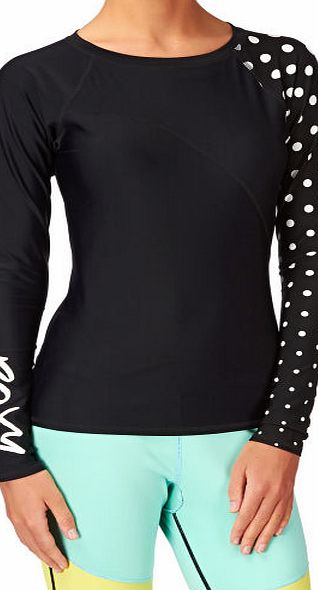 Roxy Womens Roxy Optic Long Sleeve Rash Vest - True