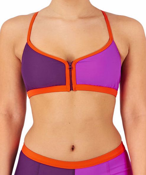 Roxy Womens Roxy Quick Bikini Top - Blackberry