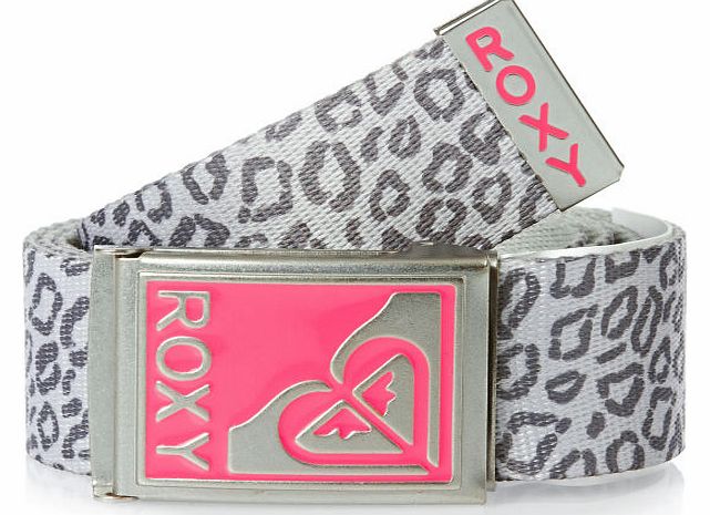 Roxy Womens Roxy Surfing Spot Webbing Belt - Steel