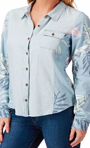 Roxy Womens Roxy Tropic Classic Shirt - Chambray