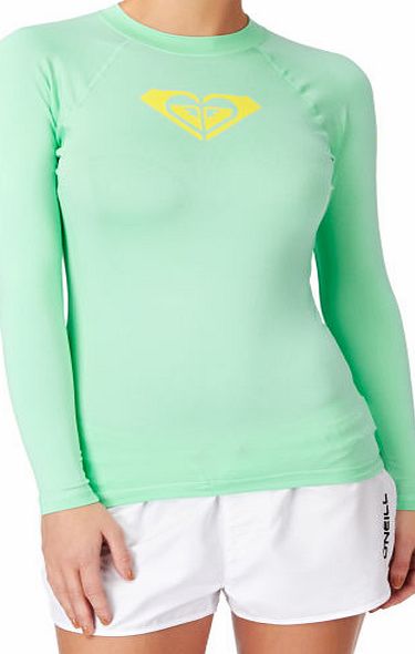 Roxy Womens Roxy Whole Hearted Long Sleeve Rash Vest