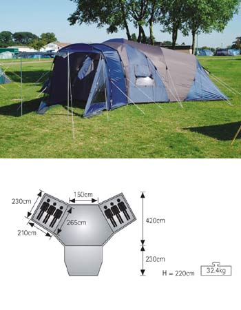 Royal Biarritz 6 Tent