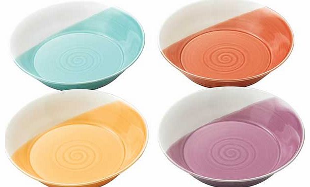 Royal Doulton 1815 Brights Pasta Bowl 4 Piece Set