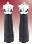 Royal Doulton 8 Aluminium & Black Pepper Mill