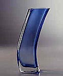 Royal Doulton Bendy Blue Vase