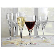 Royal Doulton Dorchester Cut Crystal Wine Glasses