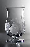 Royal Doulton Large Floral Hurricane Vase