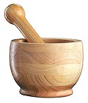 Royal Doulton Large Size Pestle & Mortar - Endgrain