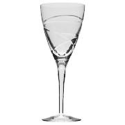 Doulton Radius cut crystal white wine