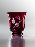 Royal Doulton Tall Votive - Ruby