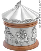 Carousel Horses Music Box