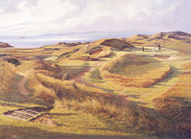 Royal Troon Postage Stamp Golf Print