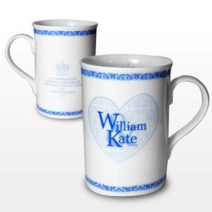 Wedding Blue Heart Mug