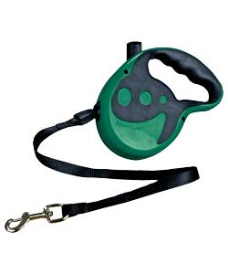 Retractable Dog Lead - Green