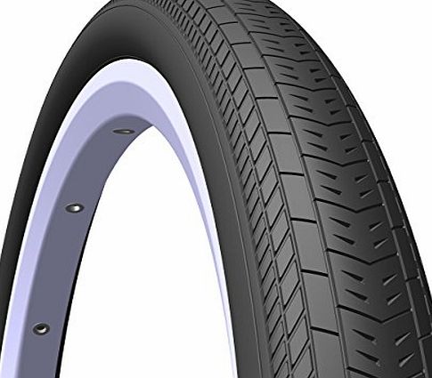 Rubena Speedo LT BMX Sport Level Tyre, 20 x 1,75 x 2 (47-406), black