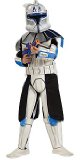 Rubies Star Wars Clone Wars - Clone Trooper Captain Rex Deluxe Costume ( 3-4yrs)