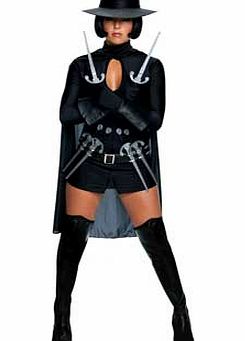 Rubies V for Vendetta Costume - Size 6-8