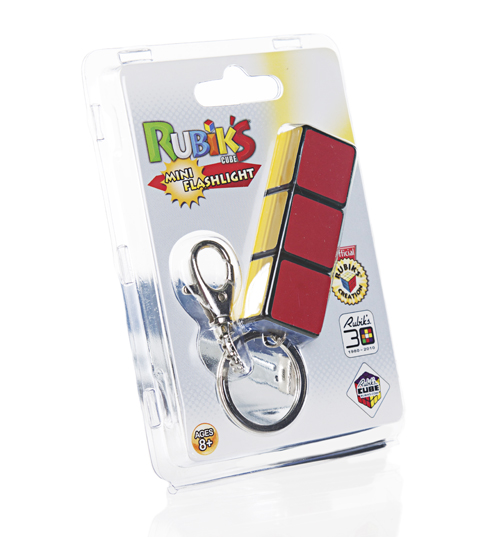 Rubiks Cube LED Keychain