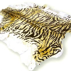 tiger cow hide