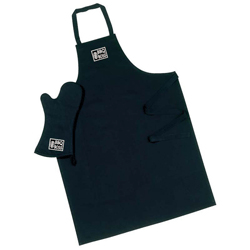 Rushbrookes BBQ Boss Apron Large Black