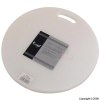 Russel White Round Cutting Board