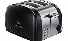 Russell Hobbs 18046 Pf Ebony 2 Slice Compact