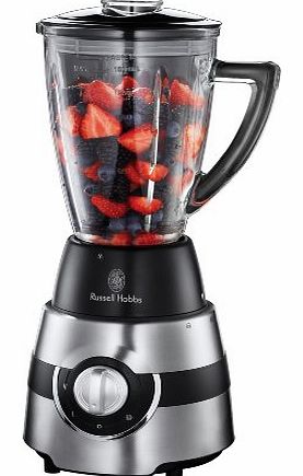 Russell Hobbs 18087 Glass Jug Blender - 1.5 Litre - Stainless Steel