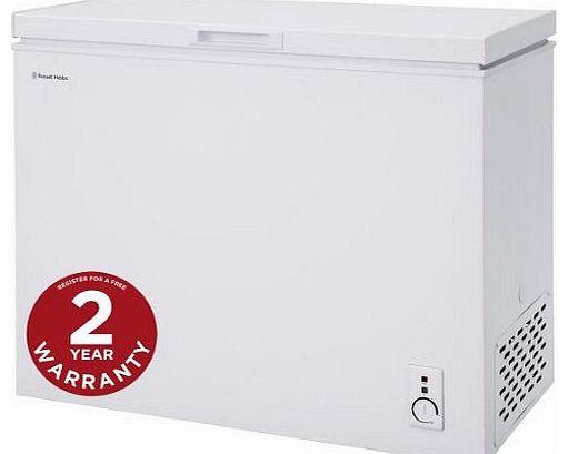 Russell Hobbs RHCF200 White 197 Litre Chest Freezer- Free 2 Year Warranty*