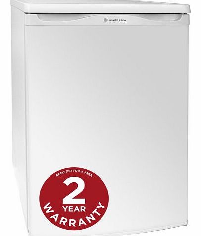 Russell Hobbs RHUCLF55 55cm Wide White Under Counter Larder Fridge - Free 2 Year Warranty*