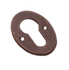 bronze Euro Escutcheon 50x35mm