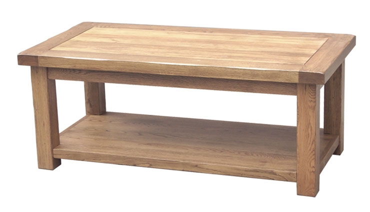 rustic Oak Coffee Table