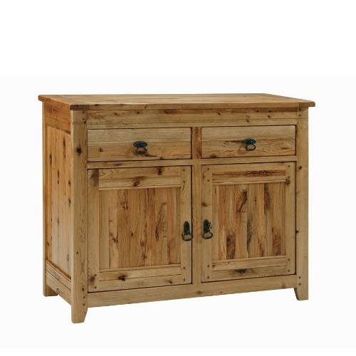 Rustic Oak Furniture Rustic Oak 2 Door Sideboard