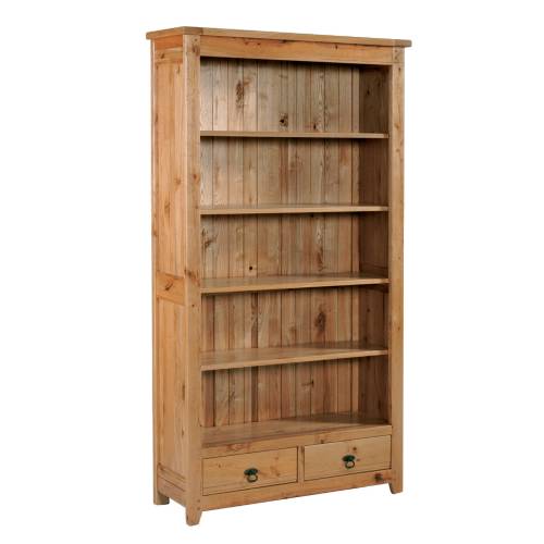 Rustic Oak Bookcase