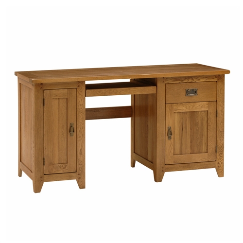 Rustic Oak Standard Computer Desk 1001.076