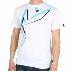 Mens Rusty Full Organic Tee White