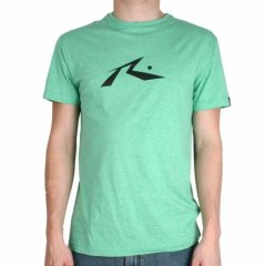 Mens Rusty R Dot Tee Emerald Marl