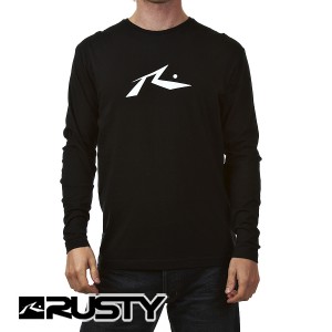 T-Shirts - Rusty R Dot Long Sleeve T-Shirt