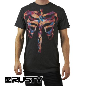 T-Shirts - Rusty Rib Ion T-Shirt - Coal