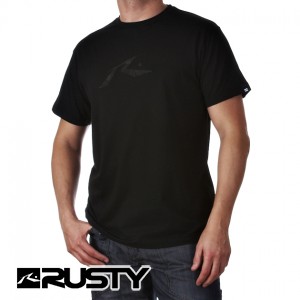 T-Shirts - Rusty Snake Dot T-Shirt - Black