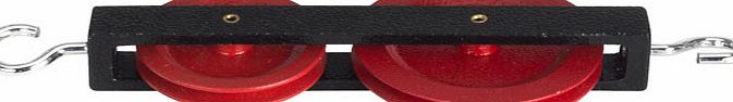 RVFM Pulley Double in line Metal P10305