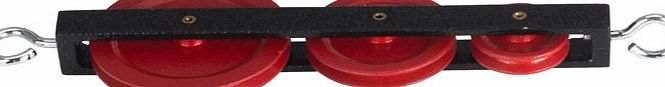RVFM Triple In Line Pulley Metal P10307