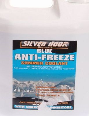 S HOOK SILVERHOOK CONCENTRATED BLUE ANTIFREEZE amp; SUMMER COOLANT 4.54 LITRES